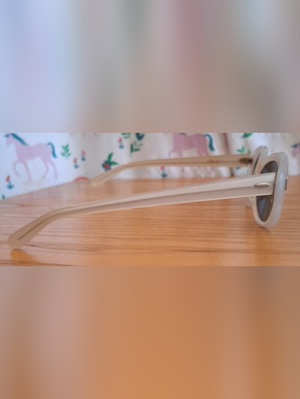 EUC Vintage 50s Marine USA Vivant Ivory Cat Eye Midcentury Retro Pinup Sunglass - Picture 5 of 8